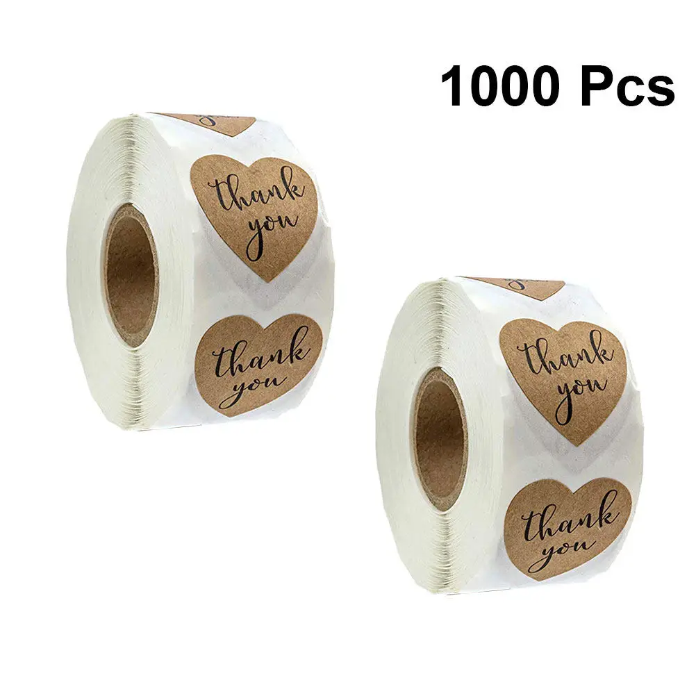 Рулон декоративных наклеек (1000 шт.) в форме сердца, этикетки «Спасибо» с сильной адгезией, упаковочные стикеры для выпечки и подарков
Рулон декоративных наклеек (1000 шт.) в форме сердца, этикетки «Спасибо» с сильной адгезией, упаковочные стикеры для выпечки и подарков