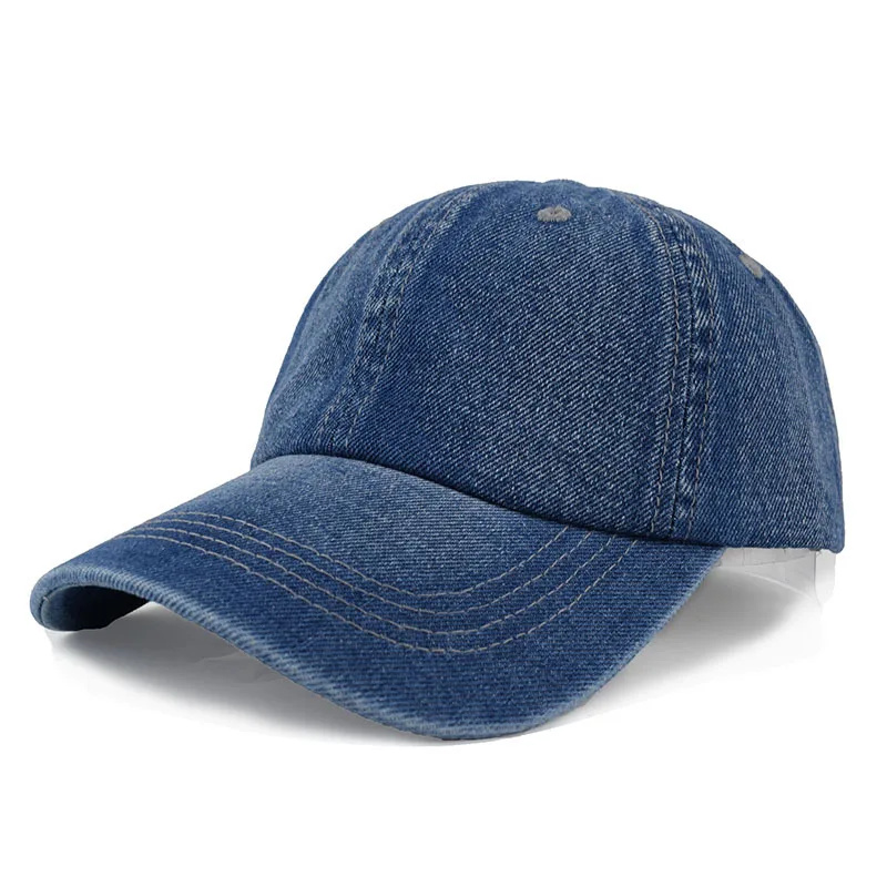 Casual Washed Cotton Baseball Cap Men Solid Black Blue Denim Dad Hat Visor Spring Summer Outdoor Travel Trucker Caps Adjustable
Casual Washed Cotton Baseball Cap Men Solid Black Blue Denim Dad Hat Visor Spring Summer Outdoor Travel Trucker Caps Adjustable