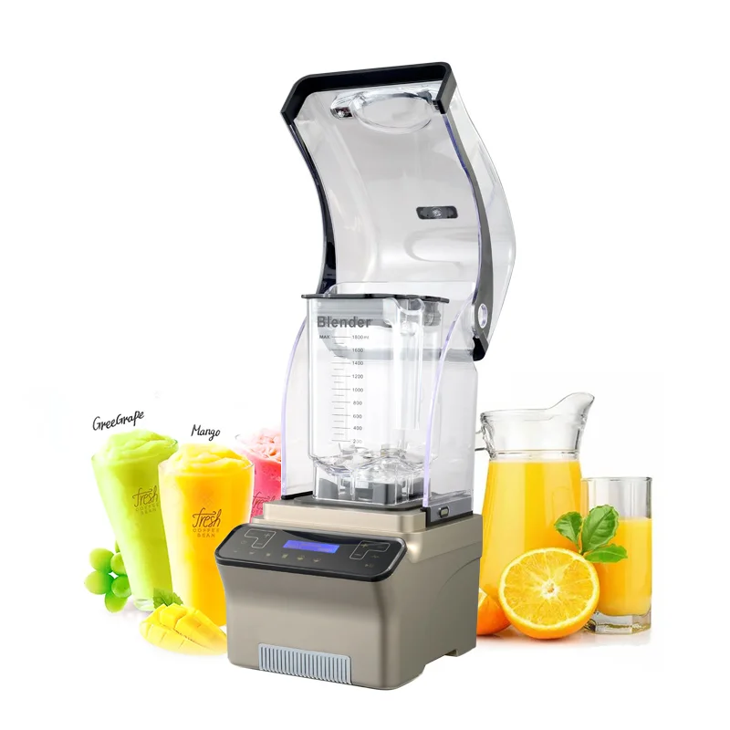 Commercial Blender Mixer and Juicers Quiet Low Noise Smoothie Blender Food Processors Heavy Duty Blender With Sound Cover
Commercial Blender Mixer and Juicers Quiet Low Noise Smoothie Blender Food Processors Heavy Duty Blender With Sound Cover