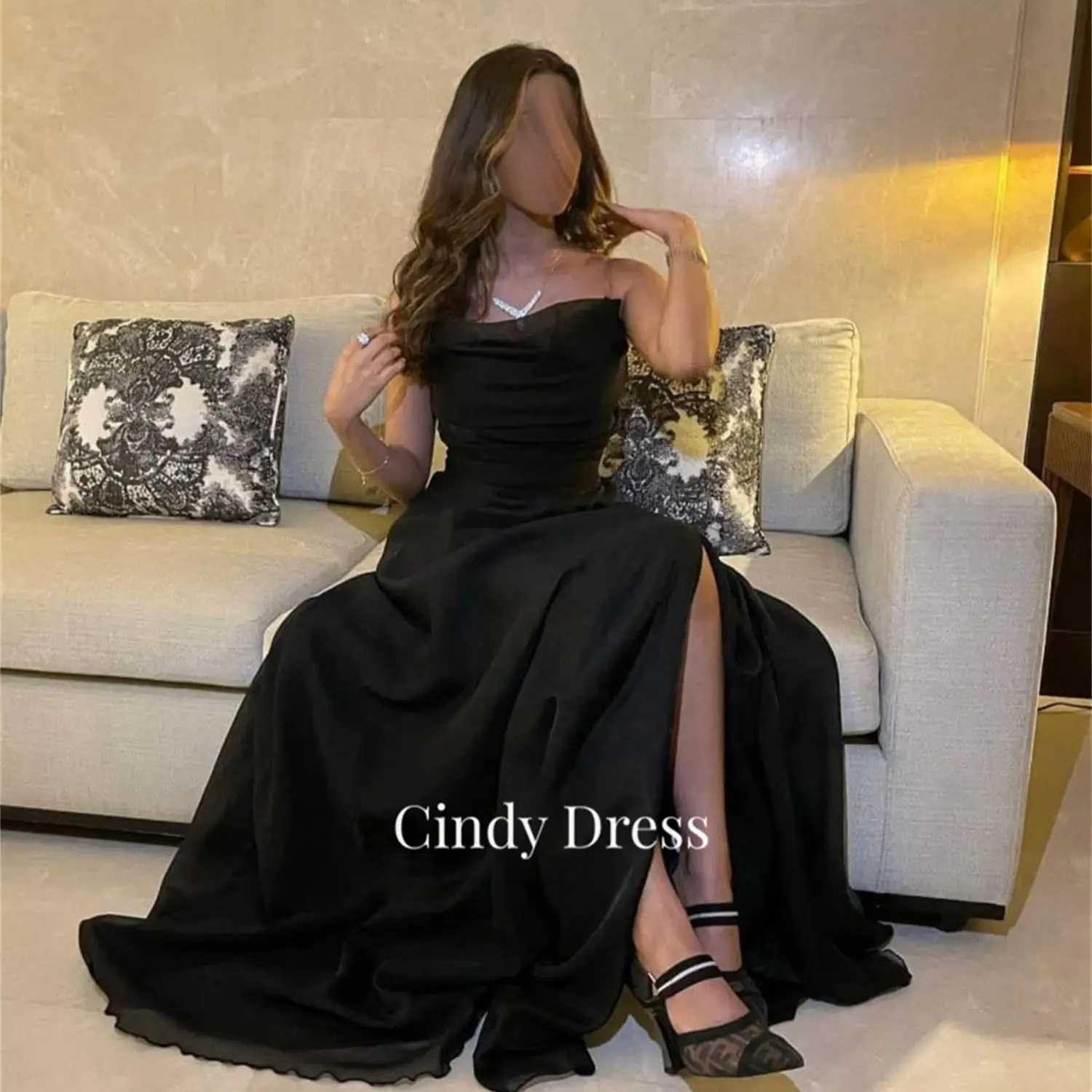 Cindy Black Organza Off-shoulder A-line Elegant and Pretty Women's Dresses Party Dress for Wedding Gala Evening Weddings Gowns
Cindy Black Organza Off-shoulder A-line Elegant and Pretty Women's Dresses Party Dress for Wedding Gala Evening Weddings Gowns