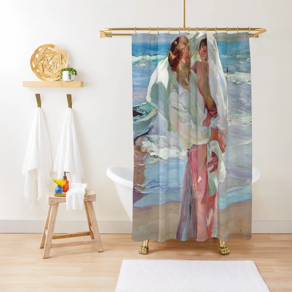 Joaquín Sorolla - After Bathing (1915) Shower Curtain Shower Bath Toilet Accessories Bathroom Curtain
Joaquín Sorolla - After Bathing (1915) Shower Curtain Shower Bath Toilet Accessories Bathroom Curtain