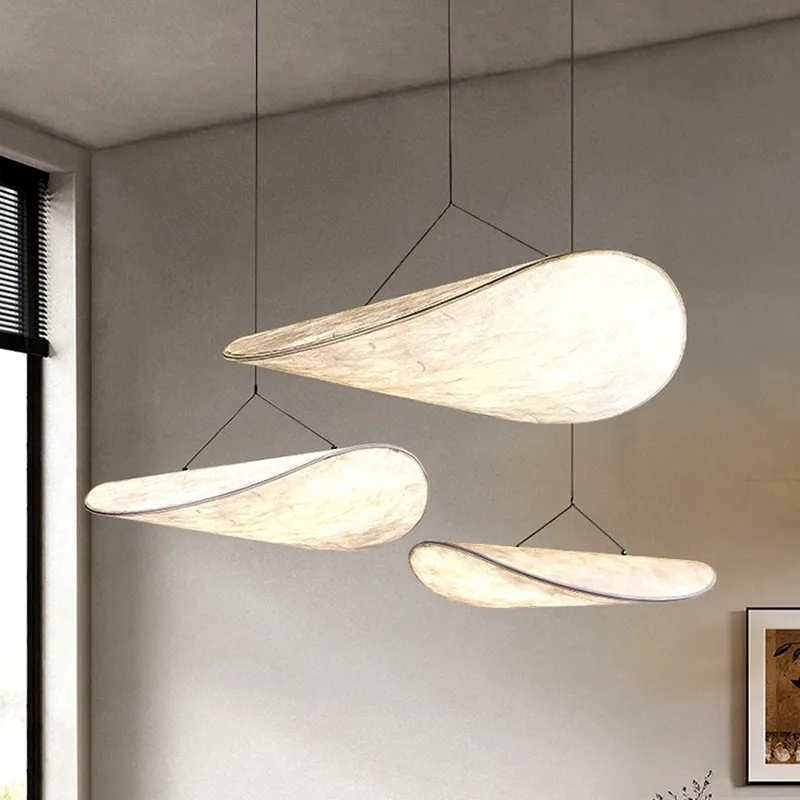 Japanese style silk pendant light new Chinese style design living room homestay dining room bar counter pendant light
Japanese style silk pendant light new Chinese style design living room homestay dining room bar counter pendant light