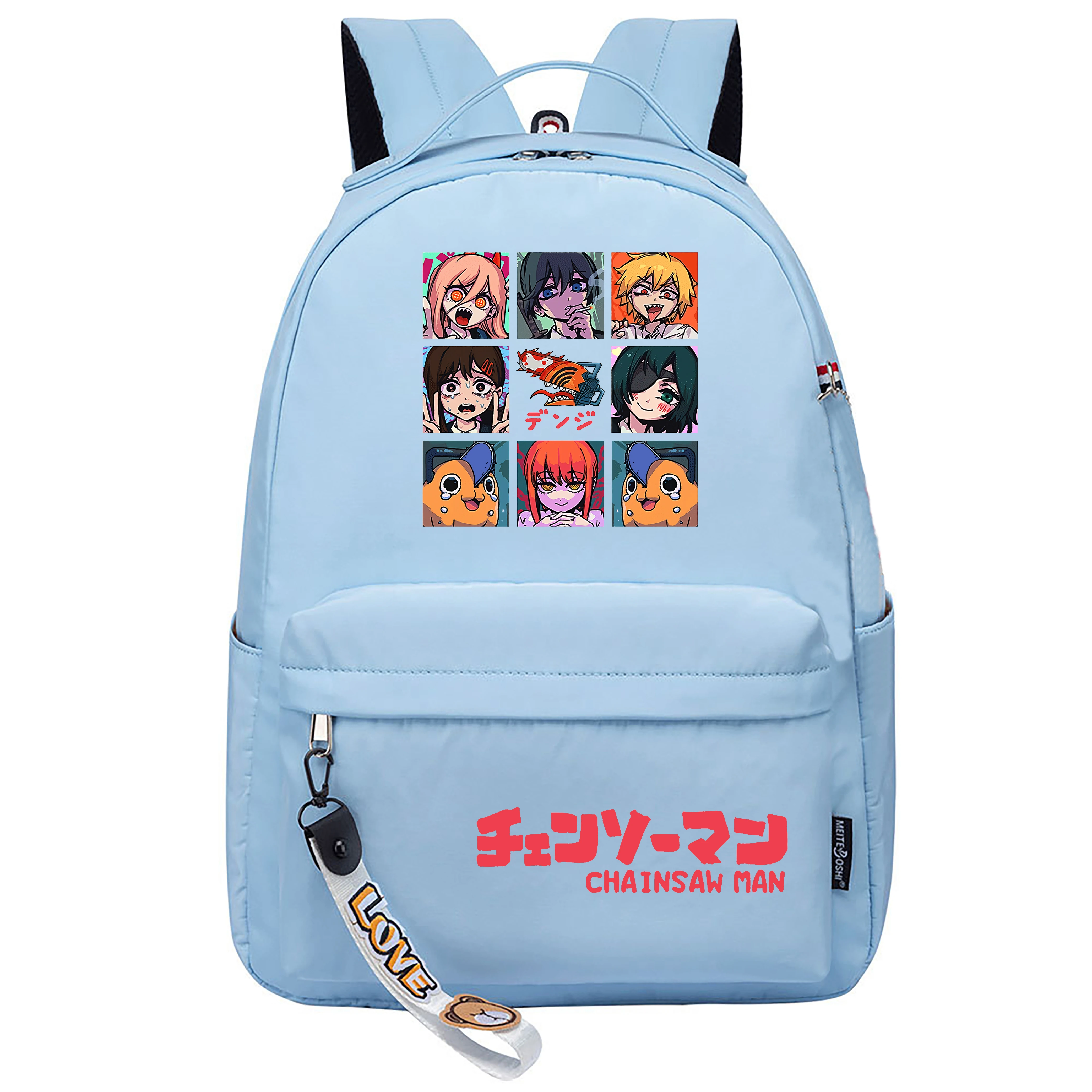 Chainsaw Man Cartoon Bookbag Pochita Kawaii School Bags Gilrs Cute Travel Shoulder Bags Boys Small Laptop Daypack Anime Rucksack
Chainsaw Man Cartoon Bookbag Pochita Kawaii School Bags Gilrs Cute Travel Shoulder Bags Boys Small Laptop Daypack Anime Rucksack
