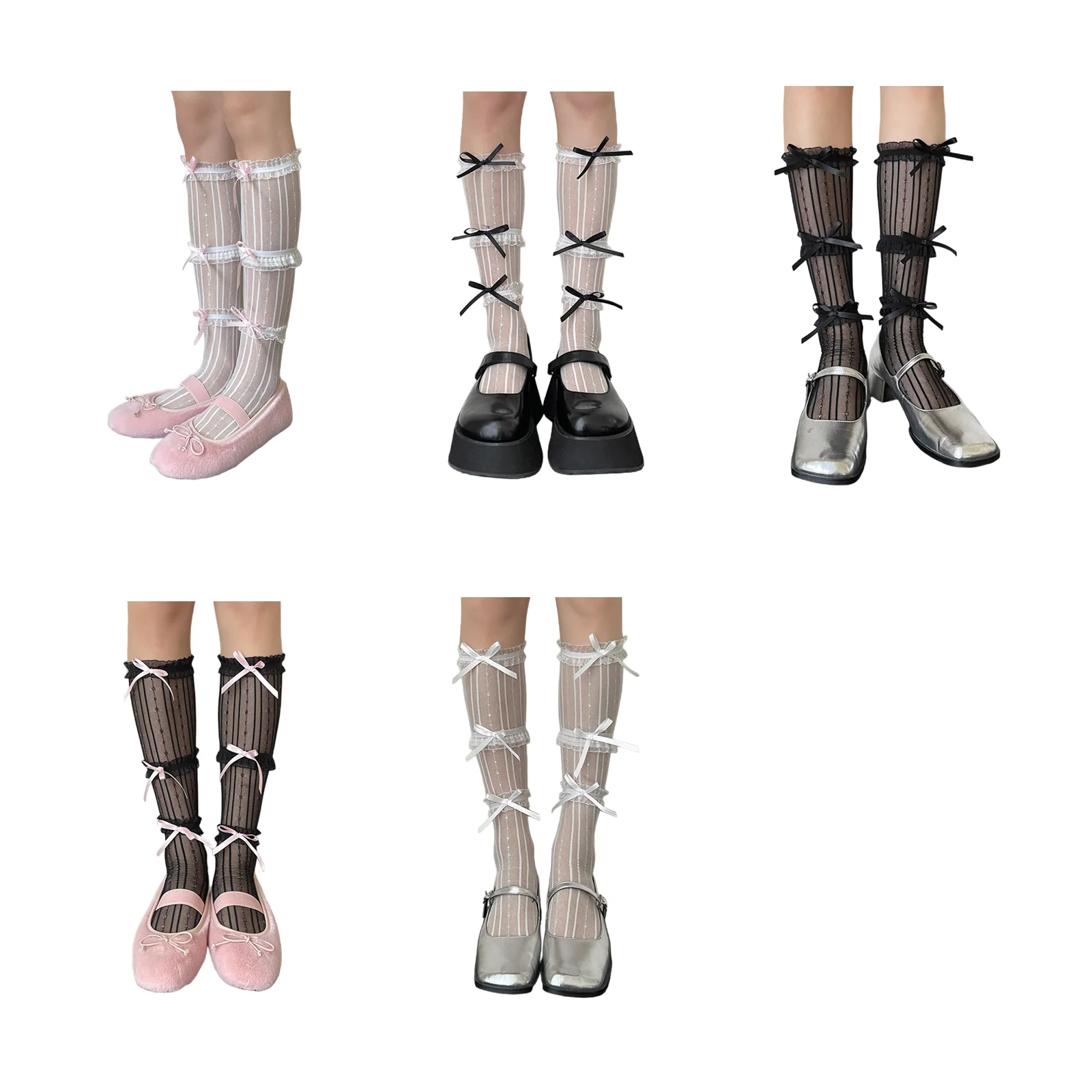 Sweet Calf Length Socks Soft Nylon Fabric Socks Breathable Socks Comfort Socks Perfect for Daily Wear and Cosplay
Sweet Calf Length Socks Soft Nylon Fabric Socks Breathable Socks Comfort Socks Perfect for Daily Wear and Cosplay