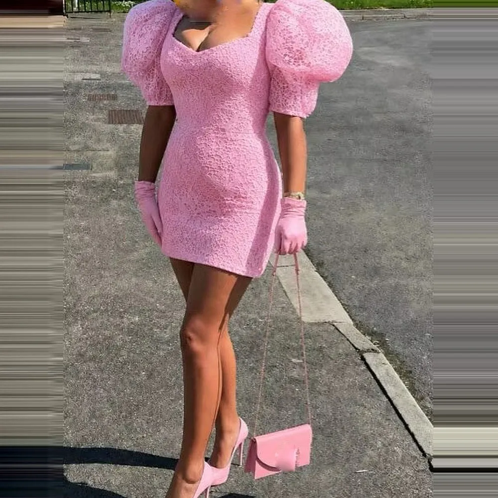 Princess Lace Short Cocktail Party Dresses With Puffy Short Sleeves Above Knee Mini Birthday Dress For Photoshoots
Princess Lace Short Cocktail Party Dresses With Puffy Short Sleeves Above Knee Mini Birthday Dress For Photoshoots