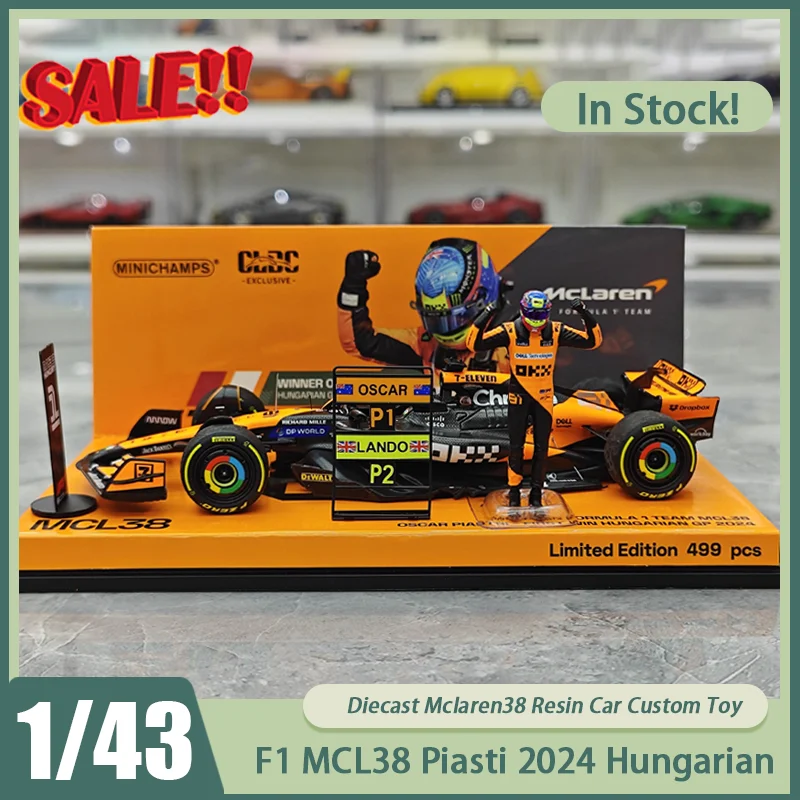 New In Stock Minichamps 1:43 F1 Mclaren38 Piasti #81 2024 Hungarian Grand Car Resin Miniature Diecast Mcl Ornaments Custom Toy
New In Stock Minichamps 1:43 F1 Mclaren38 Piasti #81 2024 Hungarian Grand Car Resin Miniature Diecast Mcl Ornaments Custom Toy