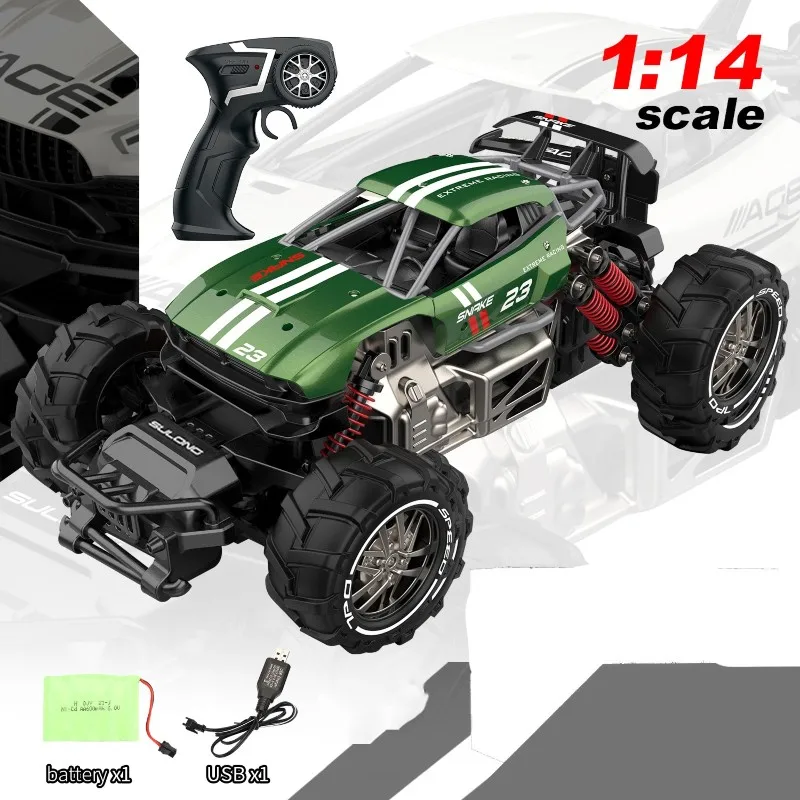 1:14 Fast RC Cars For Adults Off Road Remote Control Car High Speed RC Monster Truck 4X4 All Terrain Gift For Kids SL-30-Y44A
1:14 Fast RC Cars For Adults Off Road Remote Control Car High Speed RC Monster Truck 4X4 All Terrain Gift For Kids SL-30-Y44A