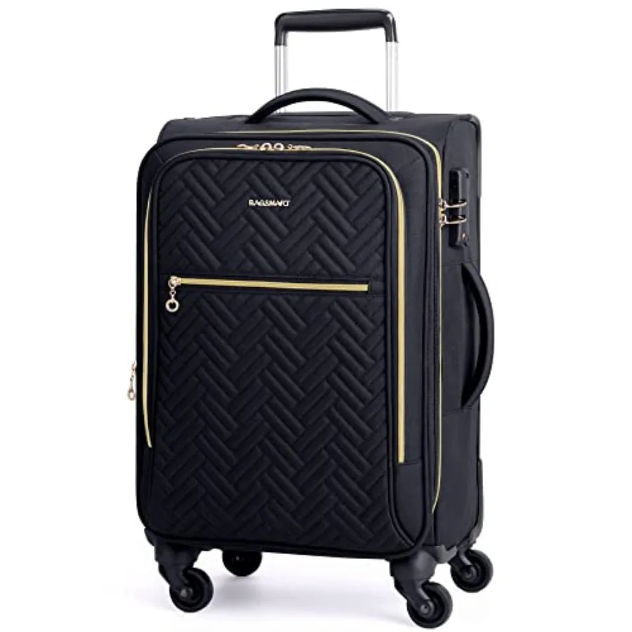 Carry On Luggage 20 Inch, Softside Expandable Suitcase with Spinner Wheels, Luggage 22x14x9 Airline Approved Rolling Lightweigh
Carry On Luggage 20 Inch, Softside Expandable Suitcase with Spinner Wheels, Luggage 22x14x9 Airline Approved Rolling Lightweigh