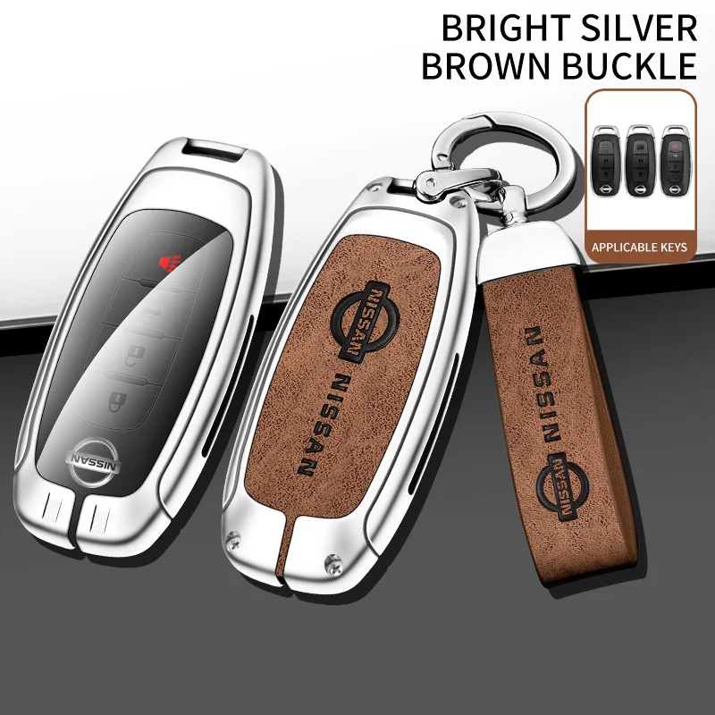 Zinc Alloy Car Key Case Cover For Nissan Versa Maxima Rogue Armada Sentra Qashqai X-Trail 2/3/4/5Buttons 2022 2023 Accessories
Zinc Alloy Car Key Case Cover For Nissan Versa Maxima Rogue Armada Sentra Qashqai X-Trail 2/3/4/5Buttons 2022 2023 Accessories