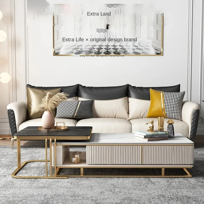 Bedroom Coffee Table Modern Simple Design Living Room TV Cabinet Combined Telescopic Storage Multifunctional Nordic Furnitures
Bedroom Coffee Table Modern Simple Design Living Room TV Cabinet Combined Telescopic Storage Multifunctional Nordic Furnitures