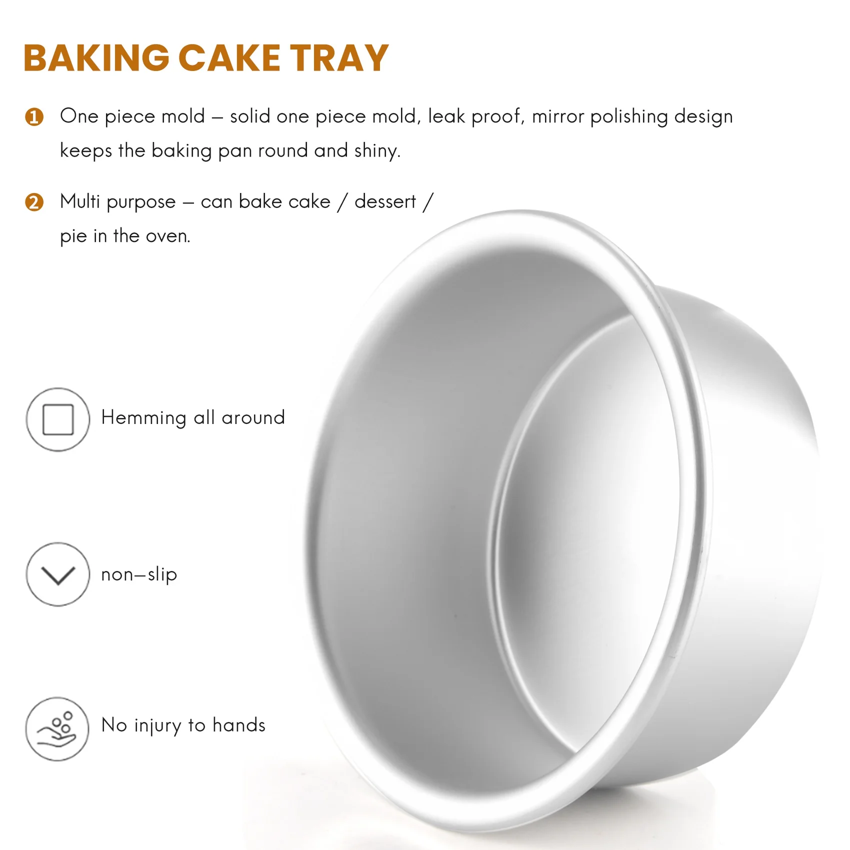 4 Inch Cake Pan,6 Piece Mini Cake Pan Round Tier Baking Cake Pans Set For Baking Steaming,Baking Round Cake Pan-New
4 Inch Cake Pan,6 Piece Mini Cake Pan Round Tier Baking Cake Pans Set For Baking Steaming,Baking Round Cake Pan-New