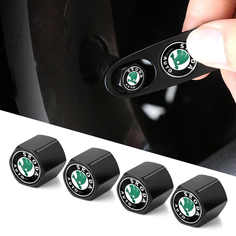 New Car Wheel Tire Valve Stems Cap With Keychain Keyring Badge For Skoda Octavia Fabia Kamiq Kapoq Kodiaq Rapid SCALA Superb
New Car Wheel Tire Valve Stems Cap With Keychain Keyring Badge For Skoda Octavia Fabia Kamiq Kapoq Kodiaq Rapid SCALA Superb