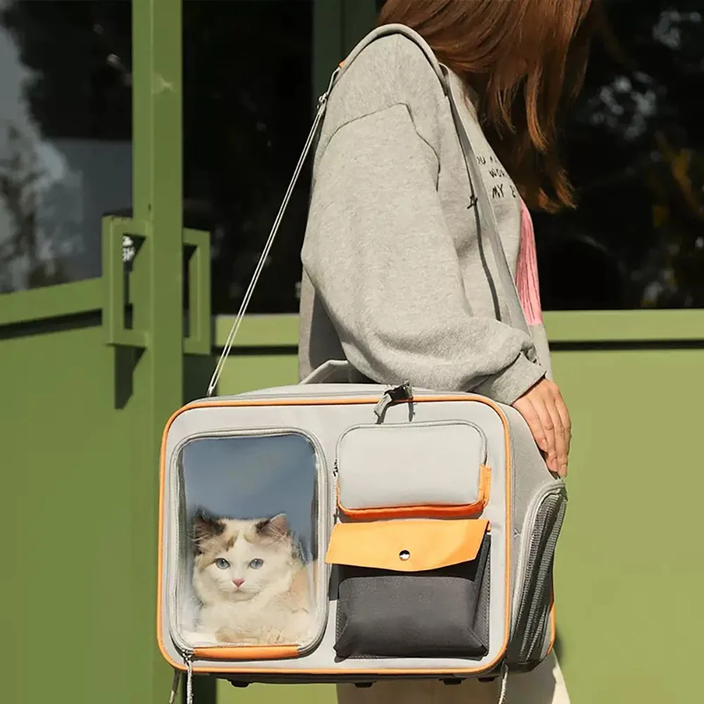 Cat Bag Pet Outdoor Portable Cats Bag Dog Travel Stress Prevention Handbag Cat Box Slings Bag Pet Supplies New Arrival
Cat Bag Pet Outdoor Portable Cats Bag Dog Travel Stress Prevention Handbag Cat Box Slings Bag Pet Supplies New Arrival