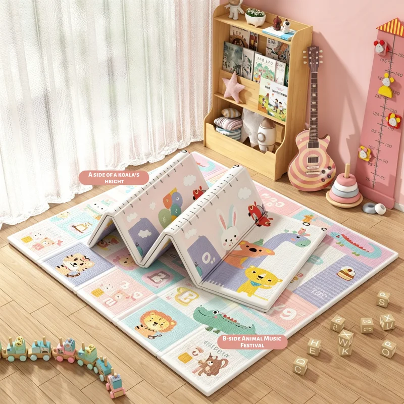 Baby crawling mat, baby, non-toxic, odorless, thickened, household use, XPE, foldable, child protection, floor mat
Baby crawling mat, baby, non-toxic, odorless, thickened, household use, XPE, foldable, child protection, floor mat
