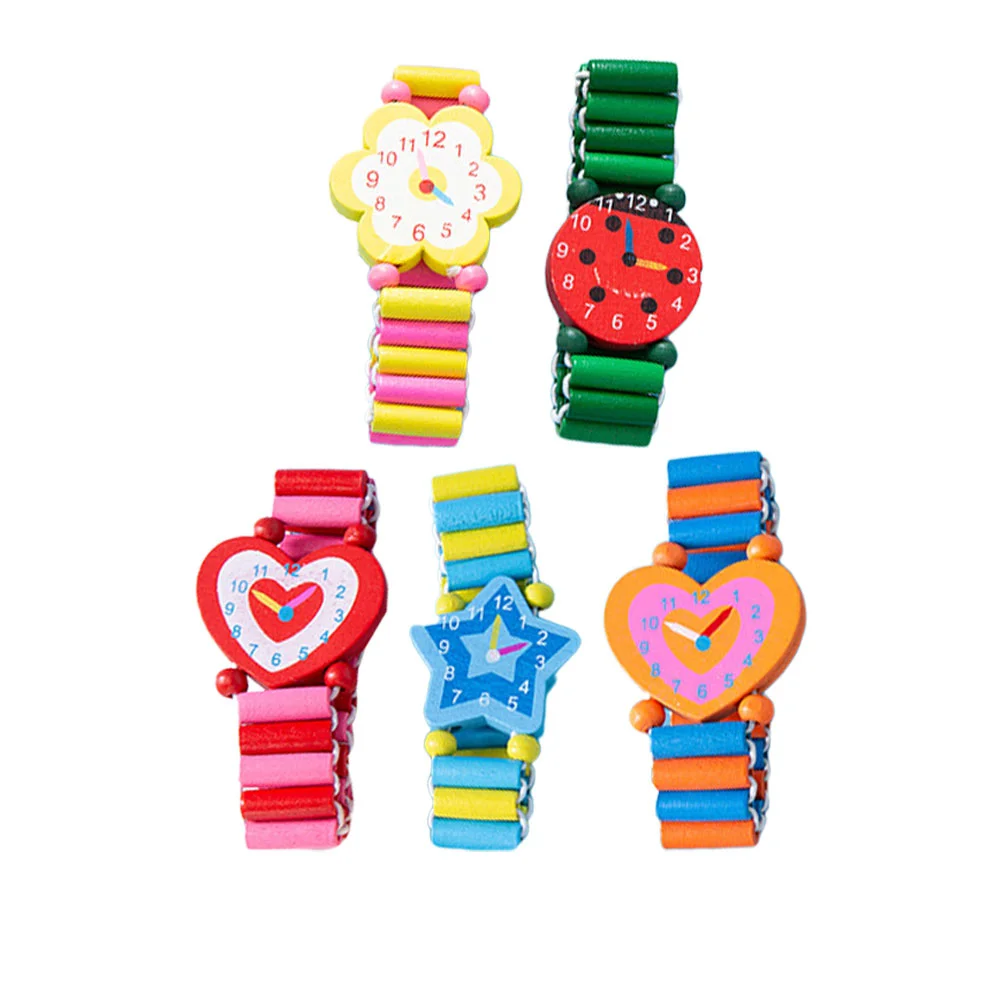 5 Pcs Watches Childrens Toys Wooden Cartoon Table Kids Educational Plaything Time Cognitive Wrist Parent-child Toddler
5 Pcs Watches Childrens Toys Wooden Cartoon Table Kids Educational Plaything Time Cognitive Wrist Parent-child Toddler
