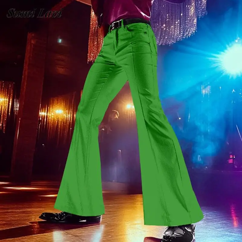 Мужские брюки-клеш 90-х годов, осенние винтажные богемные вечерние модные расклешенные брюки, мужские повседневные однотонные широкие брюки 
Мужские брюки-клеш 90-х годов, осенние винтажные богемные вечерние модные расклешенные брюки, мужские повседневные однотонные широкие брюки