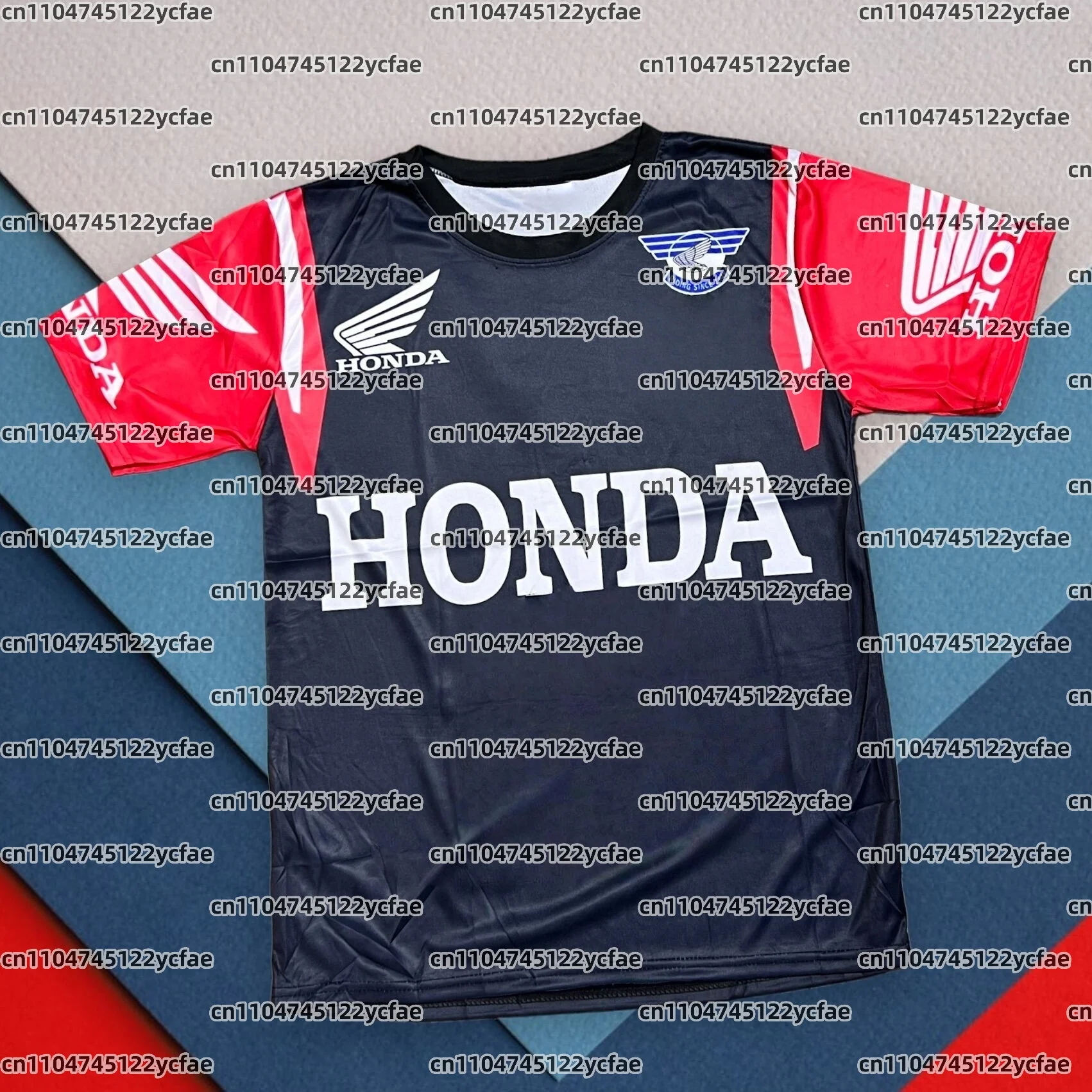 2025Honda быстросохнущая и дышащая гоночная мужская летняя мотоциклетная байкерская майка, спортивная одежда с коротким рукавом, легкая уличная футболка
2025Honda быстросохнущая и дышащая гоночная мужская летняя мотоциклетная байкерская майка, спортивная одежда с коротким рукавом, легкая уличная футболка