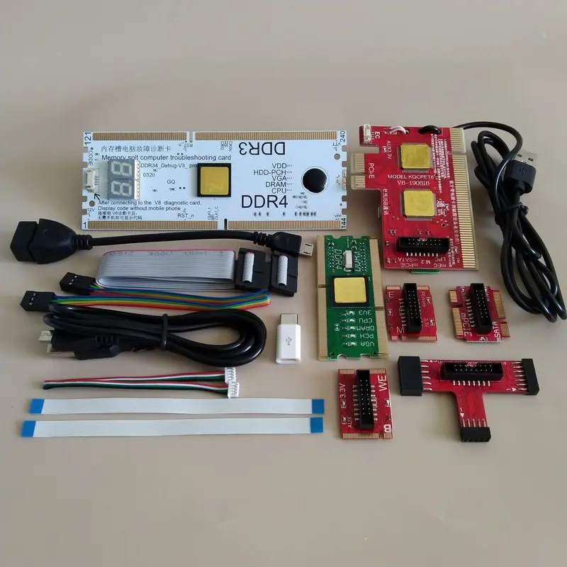 PC Debug Diagnostic Test Card – Motherboard Tester for Laptop/Desktop, Supports USB/PCI/LPC Ports
PC Debug Diagnostic Test Card – Motherboard Tester for Laptop/Desktop, Supports USB/PCI/LPC Ports