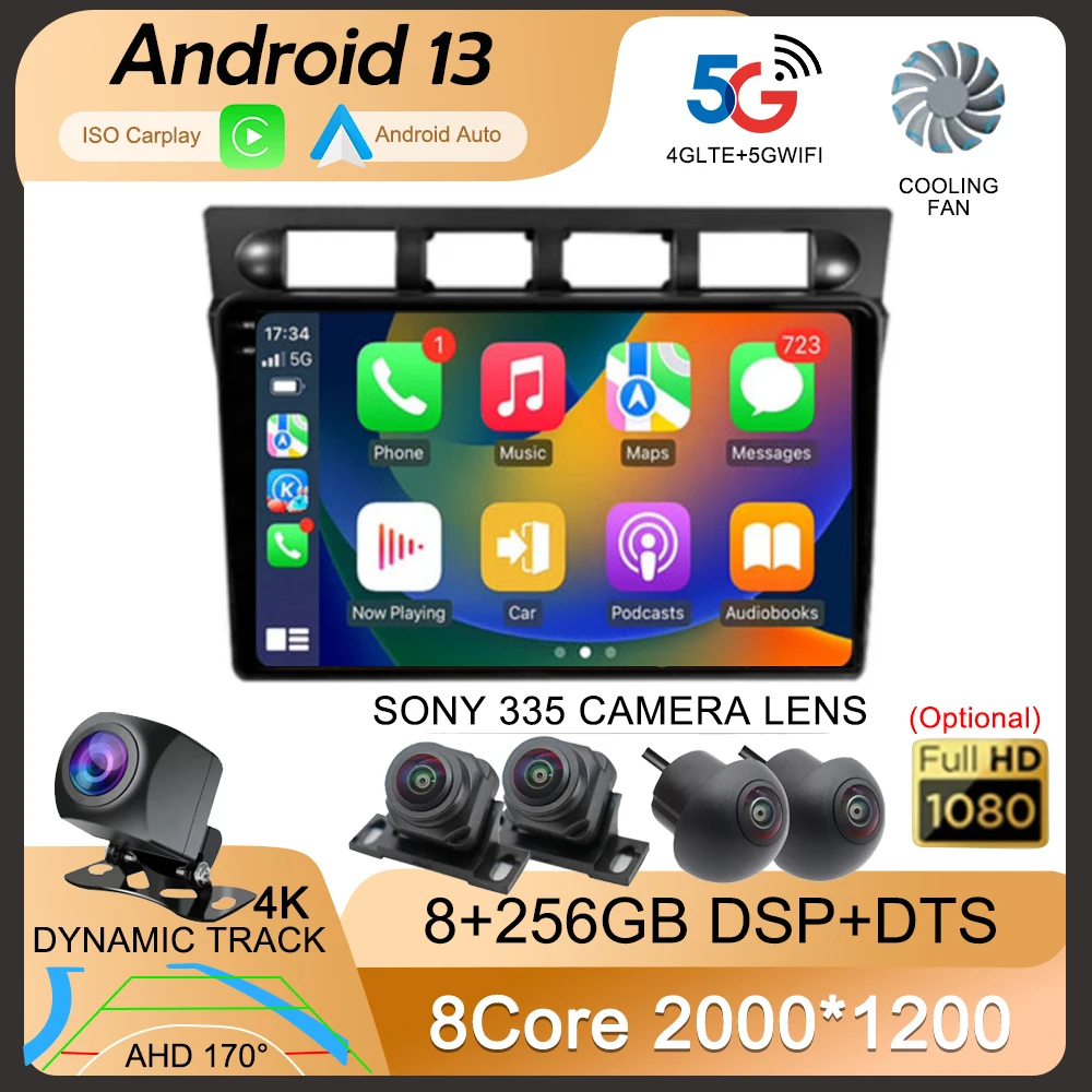 Android 13 Carplay Auto Car Radio For Kia Morning Picanto 2004 - 2007 GPS Navigation Multimedia Head Unit Stereo Autoradio 2 Din
Android 13 Carplay Auto Car Radio For Kia Morning Picanto 2004 - 2007 GPS Navigation Multimedia Head Unit Stereo Autoradio 2 Din