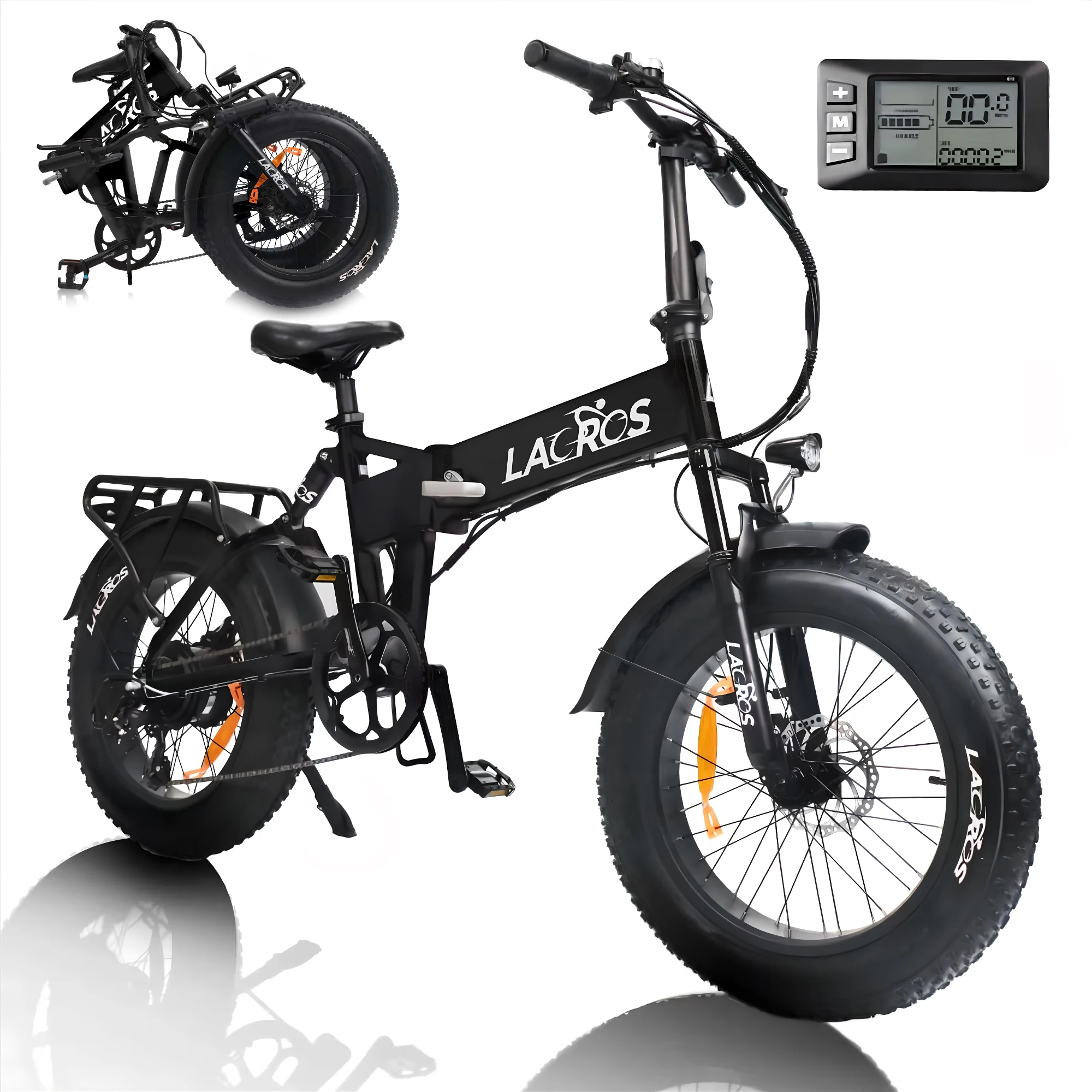 Electric Bicycle Adult 1000W Peak Motor 48V614Wh Lithium Battery Electric Bikes Full Suspension 20*4 Inch Fat Tire Snow E-bike
Electric Bicycle Adult 1000W Peak Motor 48V614Wh Lithium Battery Electric Bikes Full Suspension 20*4 Inch Fat Tire Snow E-bike