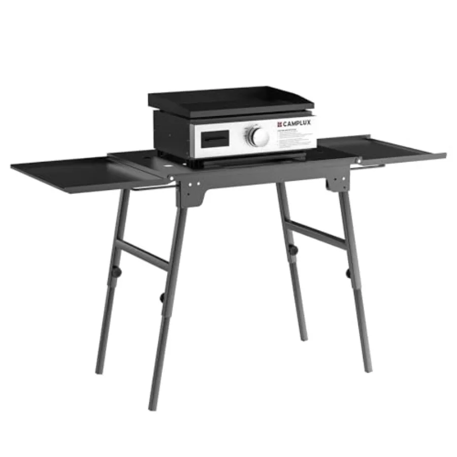 CAMPLUX Propane Gas Griddle Grill Combo 11000 BTU with Foldable Griddle Stand - All-in-one Outdoor Cooking Kit in Black with Du
CAMPLUX Propane Gas Griddle Grill Combo 11000 BTU with Foldable Griddle Stand - All-in-one Outdoor Cooking Kit in Black with Du