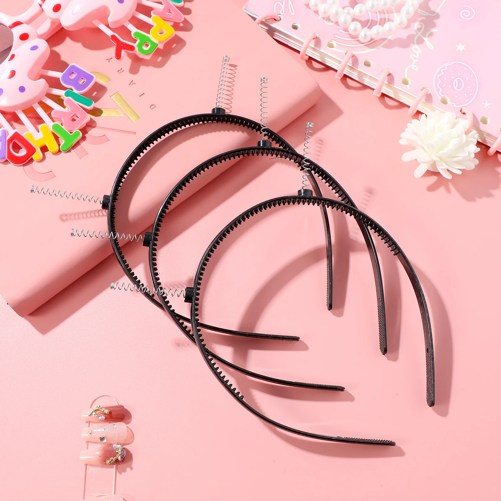 6pcs Headband Accessories Sturdy Plastic Frame Non-Slip for Hairband Making Women Workout Face Washing Hair Care
6pcs Headband Accessories Sturdy Plastic Frame Non-Slip for Hairband Making Women Workout Face Washing Hair Care