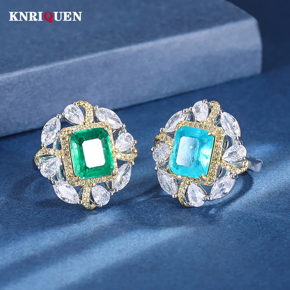 2022 Charms 10*12mm Paraiba Tourmaline Emerald Rings for Women Gemstone Wedding Band Party Cocktail Fine Jewelry Gift Wholesale
2022 Charms 10*12mm Paraiba Tourmaline Emerald Rings for Women Gemstone Wedding Band Party Cocktail Fine Jewelry Gift Wholesale