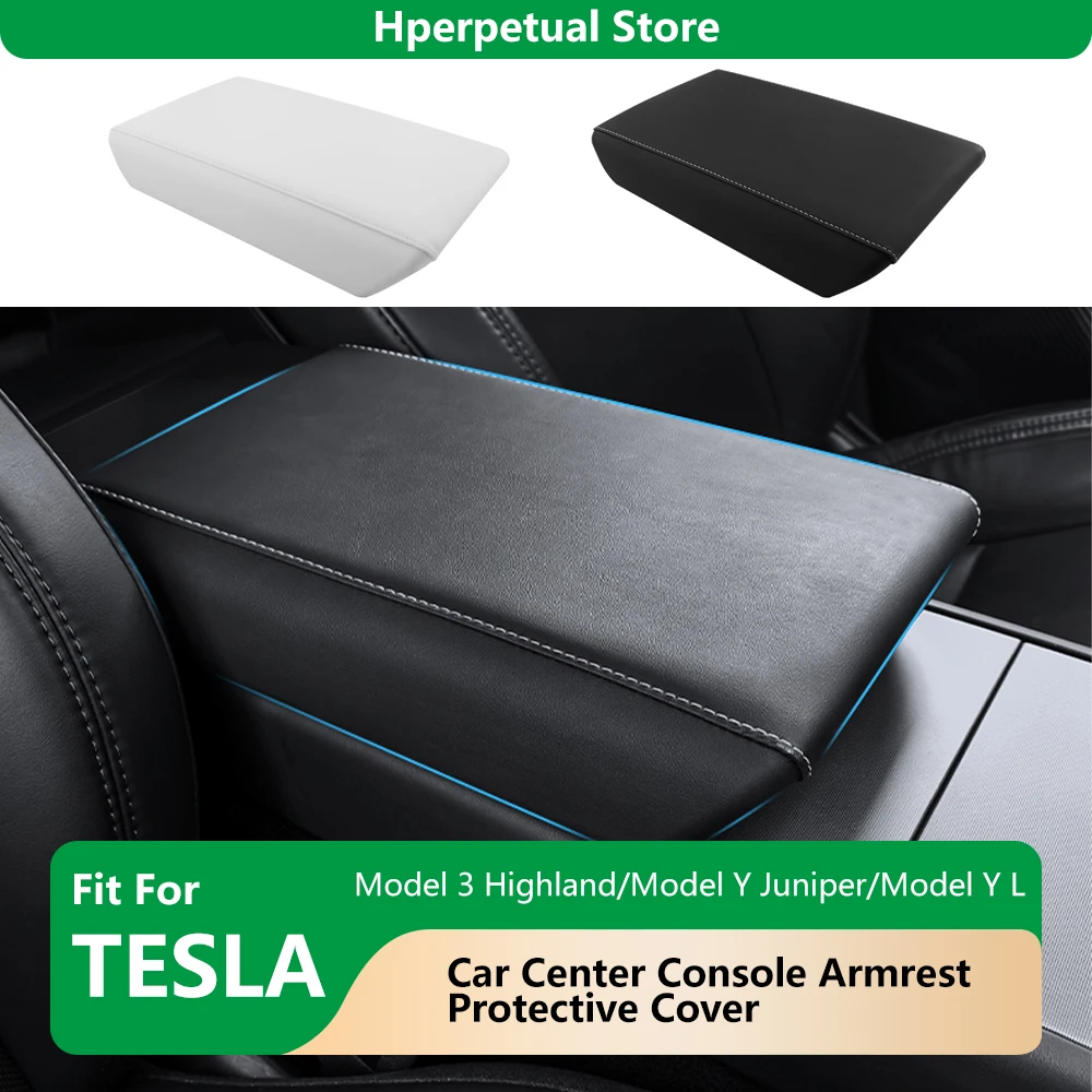 For Tesla Model 3 Highland Model Y Juniper Model Y L Accessories 2025 2026 Center Console Armrest Box Leather Protective Cover
For Tesla Model 3 Highland Model Y Juniper Model Y L Accessories 2025 2026 Center Console Armrest Box Leather Protective Cover