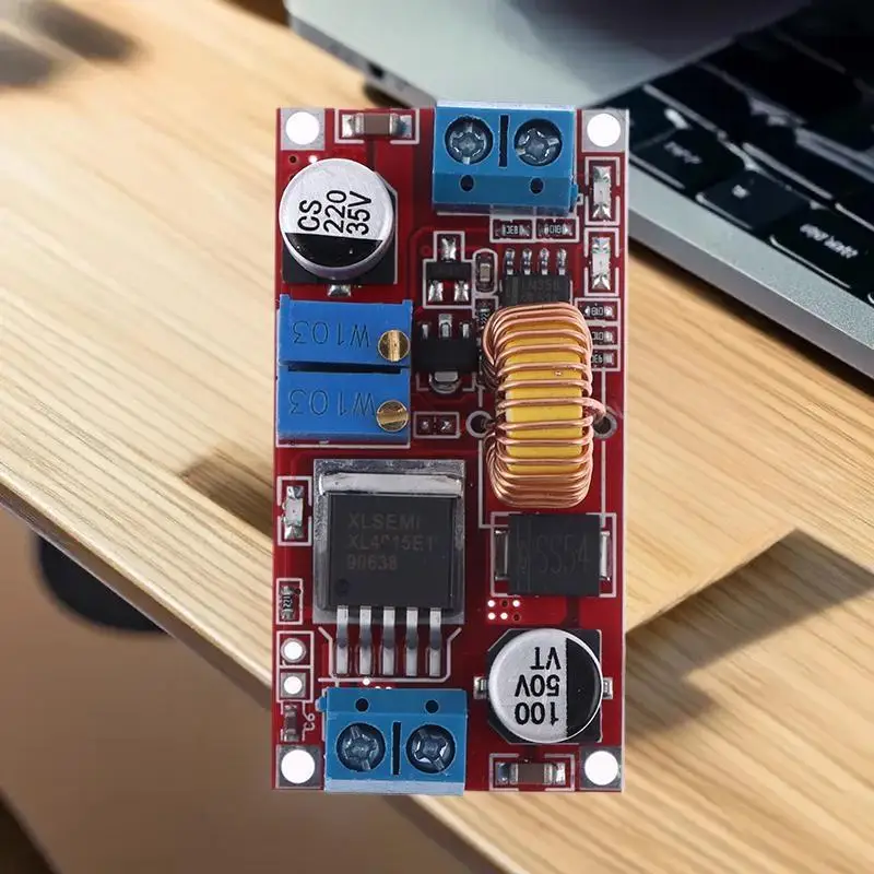 LED power converter XL4015 5A DC-DC adjustable buck converter 4-38V to 1.25-36V lithium battery buck charging board
LED power converter XL4015 5A DC-DC adjustable buck converter 4-38V to 1.25-36V lithium battery buck charging board