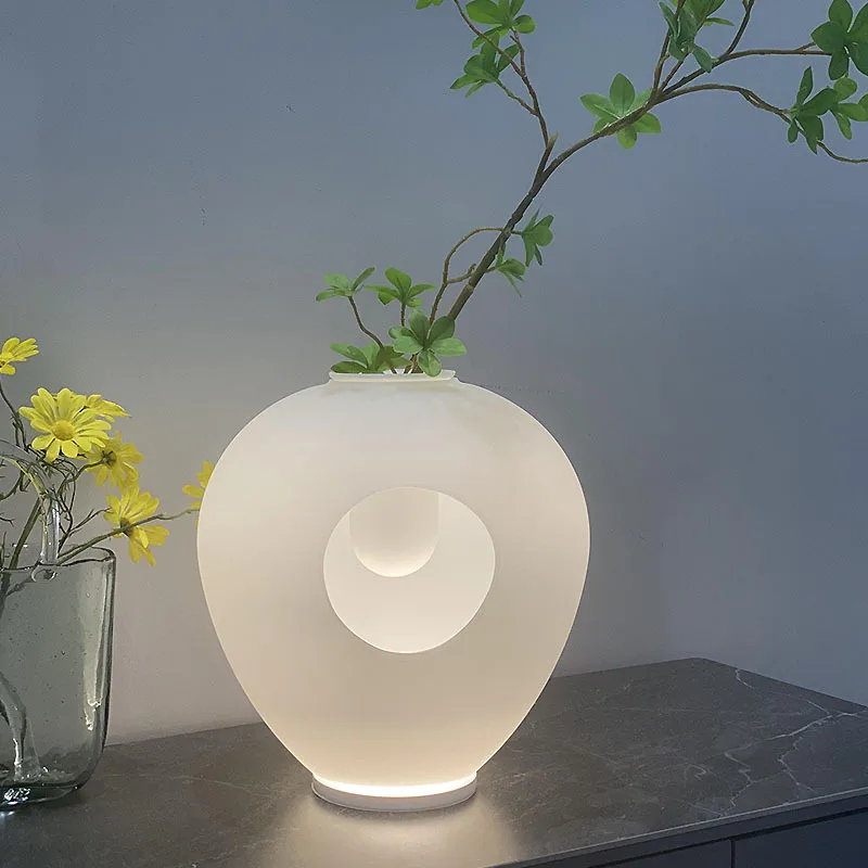 Bedroom Vase Table Lamp Living Room Decoration Creative Flower Arrangement Art Decoration Led Lamps
Bedroom Vase Table Lamp Living Room Decoration Creative Flower Arrangement Art Decoration Led Lamps
