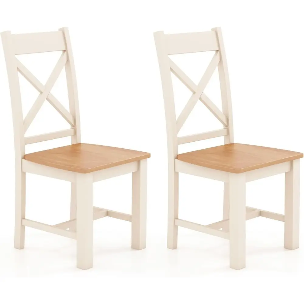 Cream White High Back Wooden Dining Chairs Set of 2 for Kitchen, Dining Room, and Restaurant Use
Cream White High Back Wooden Dining Chairs Set of 2 for Kitchen, Dining Room, and Restaurant Use