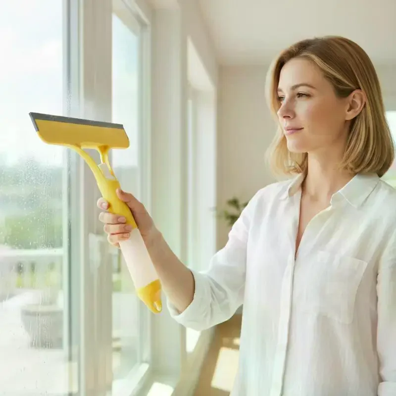 3-in-1 Glass Scraper Window Scraper Bathroom Wall Mirror Cleaning Wiper Hand-held Spray Window Wiper With Nozzle Home
3-in-1 Glass Scraper Window Scraper Bathroom Wall Mirror Cleaning Wiper Hand-held Spray Window Wiper With Nozzle Home
