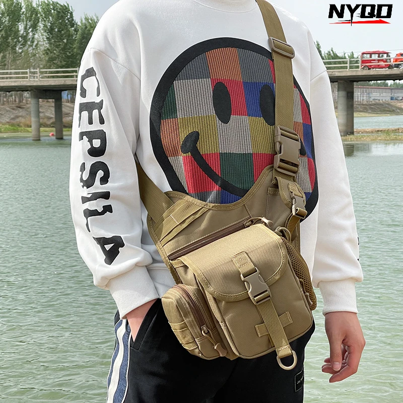 Outdoor Sports Riding Large-capacity Lure Accessories Tools Multi-functional Fishing Shoulder Messenger Bag
Outdoor Sports Riding Large-capacity Lure Accessories Tools Multi-functional Fishing Shoulder Messenger Bag