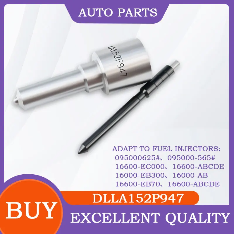 Common Rail Nozzle DLLA152P947 ForDenso Injector 16600-ABCDE 16000-EB300 16000-AB 16600-EB70 Auto Parts YF2333
Common Rail Nozzle DLLA152P947 ForDenso Injector 16600-ABCDE 16000-EB300 16000-AB 16600-EB70 Auto Parts YF2333