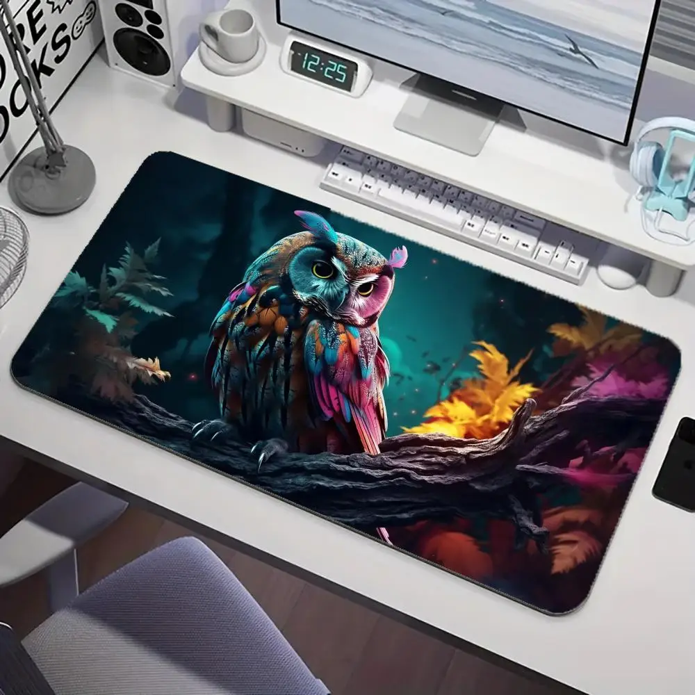 Colorful Fantastical Owl Magic Party Game Mat Durable Rubber for MTG&TCG Games 35X60 Mouse Pad Offices Desk Mats Friendly Design
Colorful Fantastical Owl Magic Party Game Mat Durable Rubber for MTG&TCG Games 35X60 Mouse Pad Offices Desk Mats Friendly Design