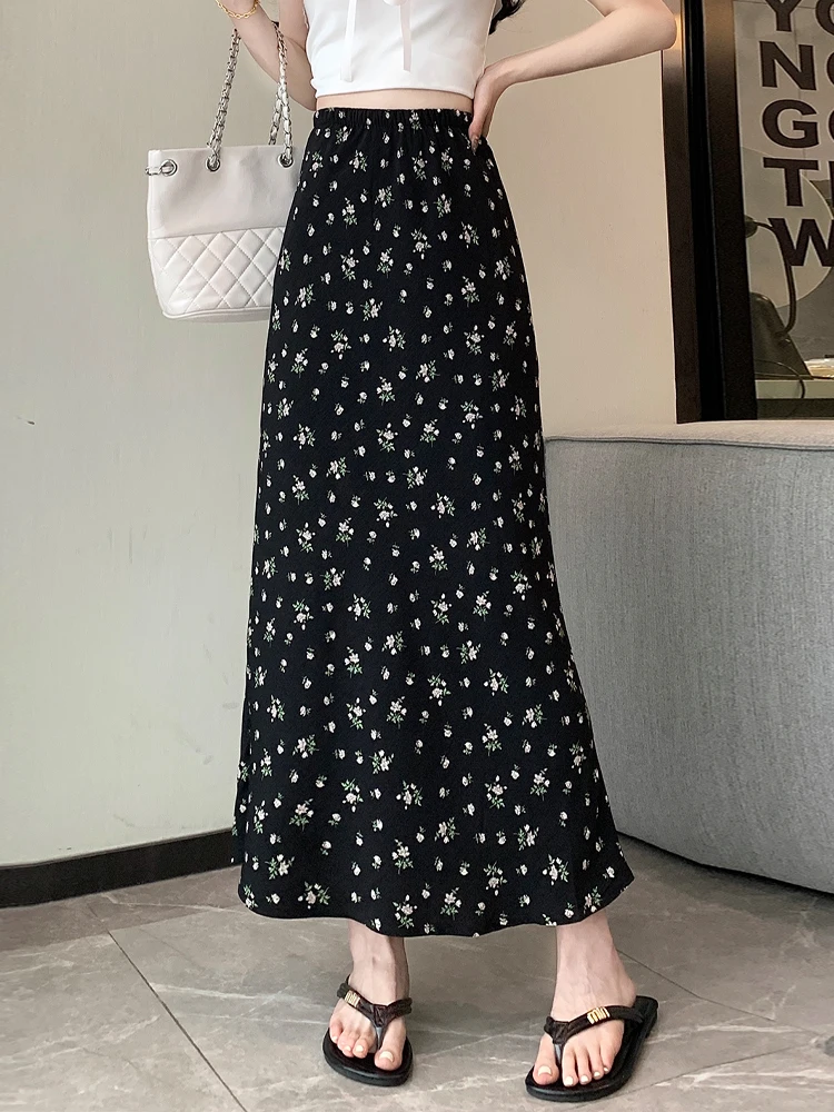 Floral A-Line Midi Skirt Women's Summer New High Waist Elastic Soft Comfortable Hip Covering Gentle Temperament Half-length S...
Floral A-Line Midi Skirt Women's Summer New High Waist Elastic Soft Comfortable Hip Covering Gentle Temperament Half-length S...