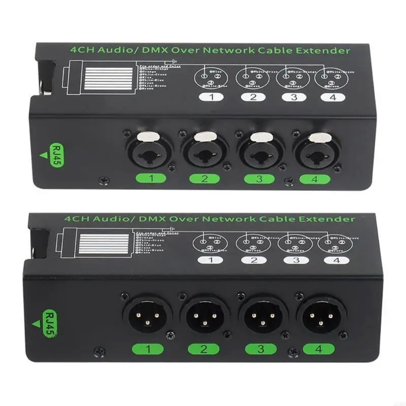 4Way Sound Extender to Ethernet Cable Converters 20Hz to 20KHz
4Way Sound Extender to Ethernet Cable Converters 20Hz to 20KHz