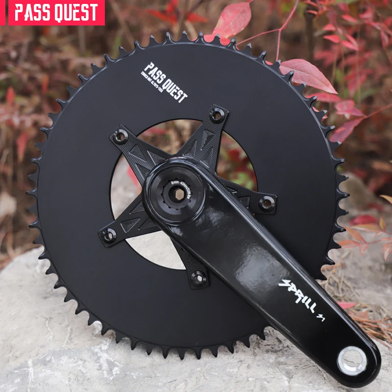 PASS QUEST Narrow Wide 130BCD chainring 5-Claw Closed Disc Round 42/44/46/48/50/52/54/56/58/60T For RED APEX Bicycle Crankset
PASS QUEST Narrow Wide 130BCD chainring 5-Claw Closed Disc Round 42/44/46/48/50/52/54/56/58/60T For RED APEX Bicycle Crankset