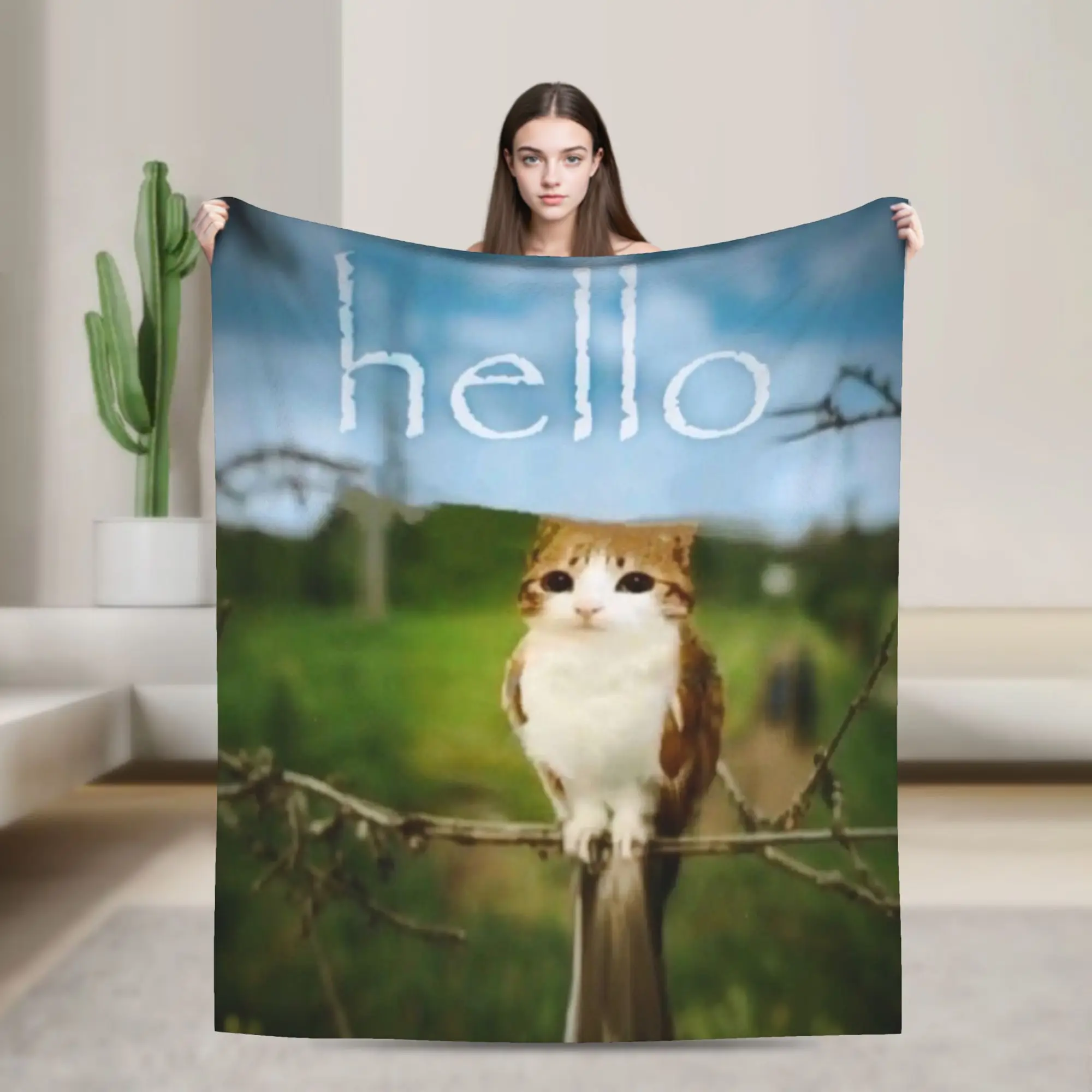 Meowl Cat Owl Meme Blankets Quality Warm Bedding Throws Autumn Travel Outdoor Aesthetic Bedspread
Meowl Cat Owl Meme Blankets Quality Warm Bedding Throws Autumn Travel Outdoor Aesthetic Bedspread