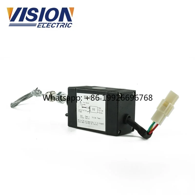 Stop Solenoid Valve 12v 24V Solenoid Xhqpt XHQ-pt Fuel Valve
Stop Solenoid Valve 12v 24V Solenoid Xhqpt XHQ-pt Fuel Valve