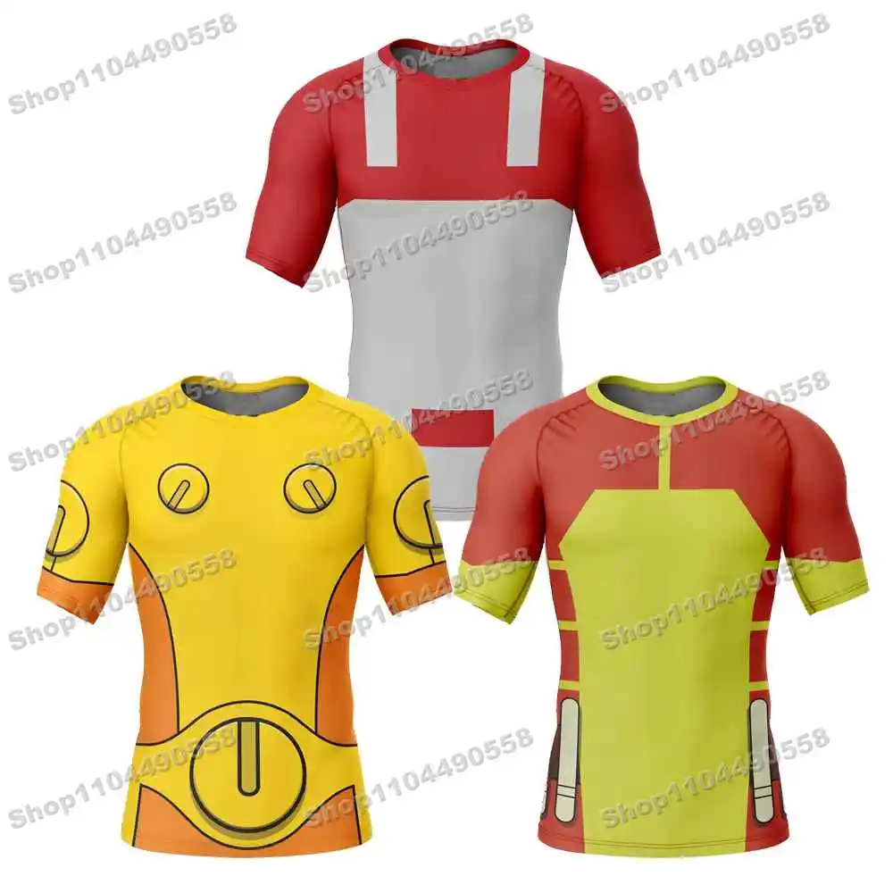 13th Newly Cartoon Anime Rash Guards Surfing Beach T-Shirts Swimwear Diving Gym Short sleeves MMA BJJ Men Jiu Jitsu Fitness Sets
13th Newly Cartoon Anime Rash Guards Surfing Beach T-Shirts Swimwear Diving Gym Short sleeves MMA BJJ Men Jiu Jitsu Fitness Sets