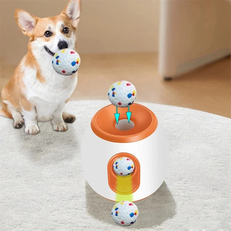 Automatic Dog Ball Launcher 3 Adjustable Distance Smart Remote Fetch Toy For Home Backyard Play For Dogs Puppies For Pets
Automatic Dog Ball Launcher 3 Adjustable Distance Smart Remote Fetch Toy For Home Backyard Play For Dogs Puppies For Pets