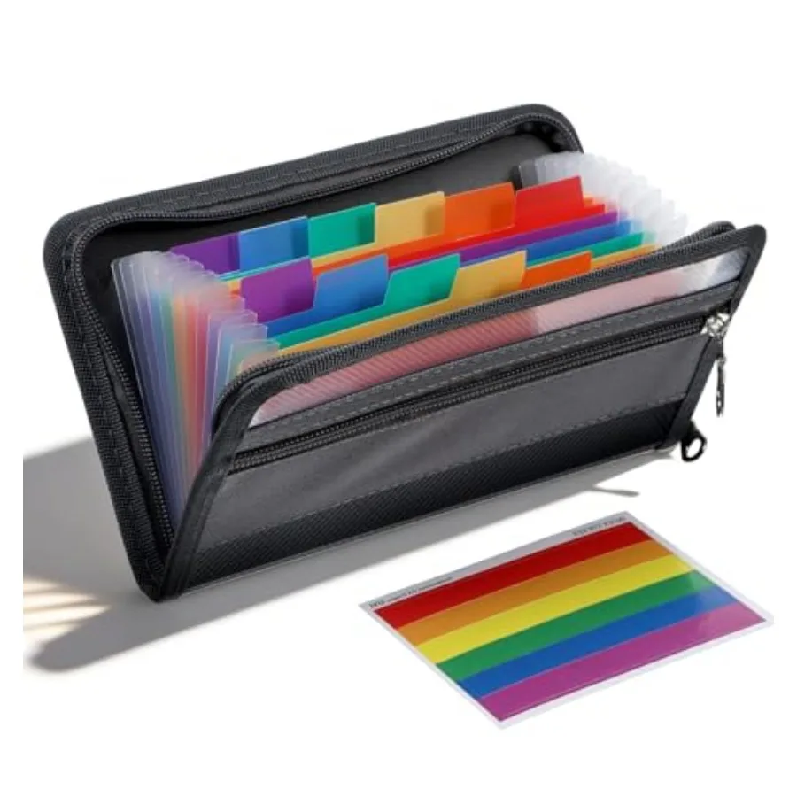 Coupon Organizer Small, 11.81 * 7.87 Inch Expandable Accordion File Organizer, Multi-Pocket Paper Document Storage for Bills, R
Coupon Organizer Small, 11.81 * 7.87 Inch Expandable Accordion File Organizer, Multi-Pocket Paper Document Storage for Bills, R