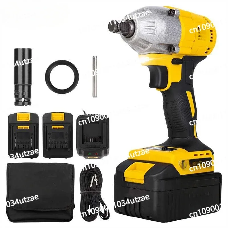 20V Electric Brushless Rechargeable Impact Wrench Large Torque Lithium Battery Auto Repair Shelf Air Cannon
20V Electric Brushless Rechargeable Impact Wrench Large Torque Lithium Battery Auto Repair Shelf Air Cannon