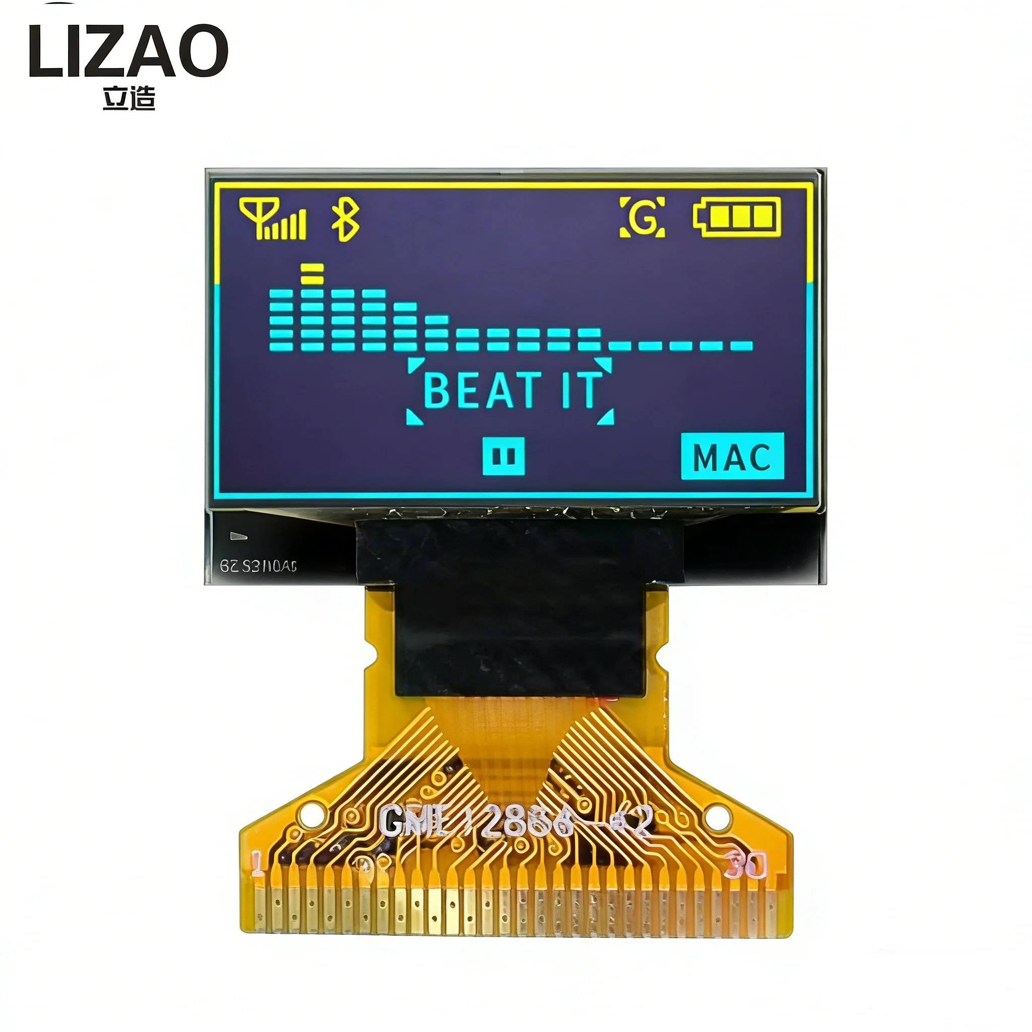 Дисплей OLED LIZAO 0,96 дюйма, 128x64, белый, синий, желтый, для Arduino, модуль OLED-экрана с интерфейсом IIC I2C
Дисплей OLED LIZAO 0,96 дюйма, 128x64, белый, синий, желтый, для Arduino, модуль OLED-экрана с интерфейсом IIC I2C