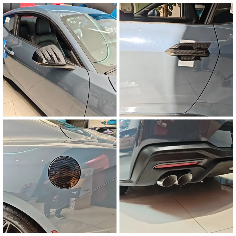 For Ford Mustangs 2024+ Exterior Accessories Rearview Mirror Caps Car Door Handle Catch Fuel Tank Cap Protection Cap Cover Trim
For Ford Mustangs 2024+ Exterior Accessories Rearview Mirror Caps Car Door Handle Catch Fuel Tank Cap Protection Cap Cover Trim