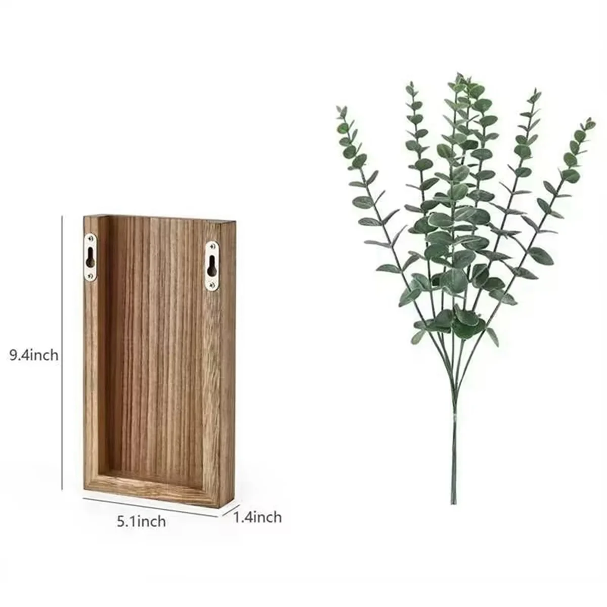 BOFOF 2 PCS Wooden Wall Hanging Planter Vase with Paulownia Wood Decorative Indoor Simulation Plant Ornaments
BOFOF 2 PCS Wooden Wall Hanging Planter Vase with Paulownia Wood Decorative Indoor Simulation Plant Ornaments