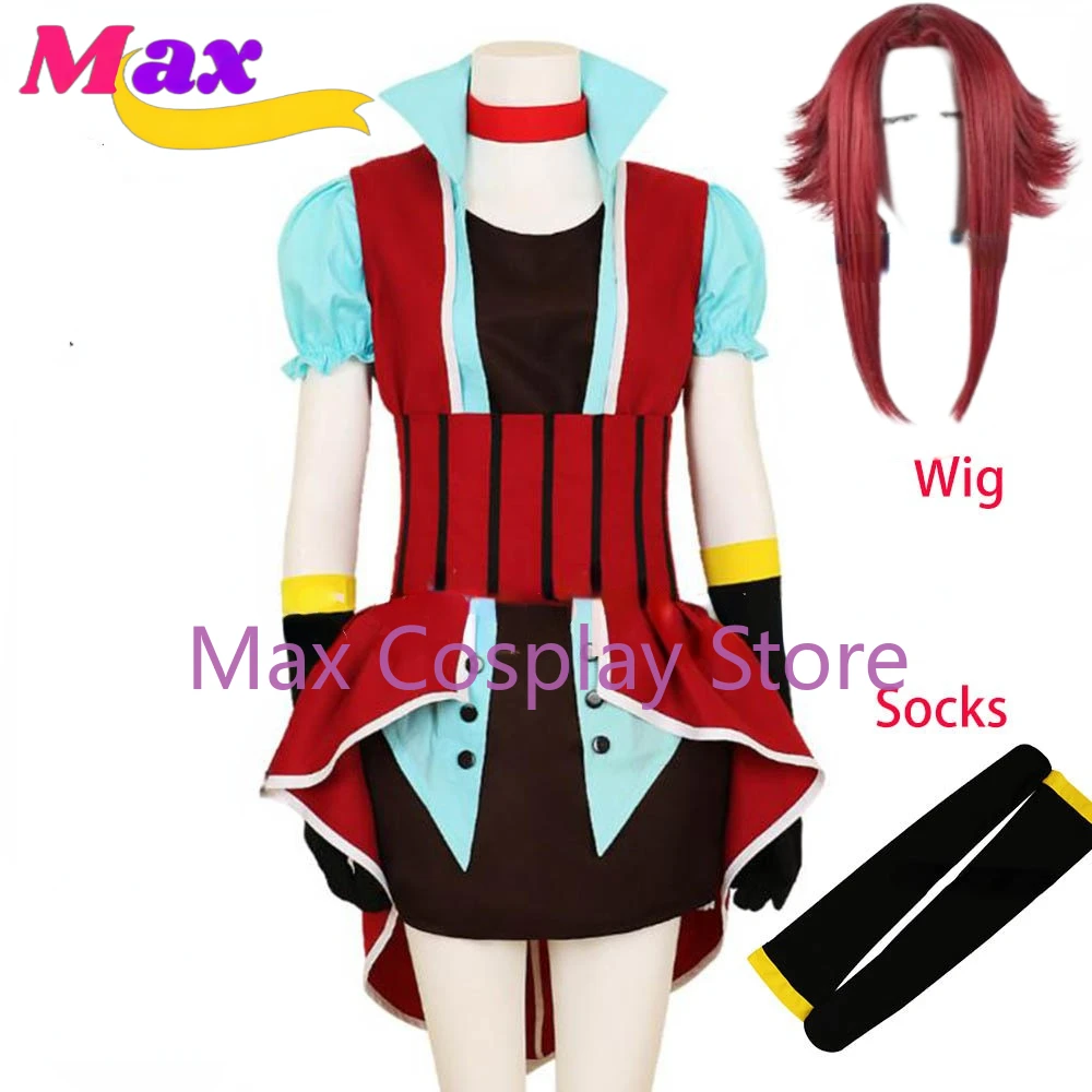 Max Halloween 5D's Akiza Izinski Aki Izayo Dress Cosplay Costume Adult High Quality Deluxe High Quality Custom Made YXW
Max Halloween 5D's Akiza Izinski Aki Izayo Dress Cosplay Costume Adult High Quality Deluxe High Quality Custom Made YXW