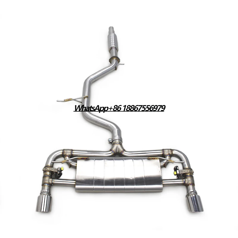 Custom Catback Exhaust for VW Golf 7/MK7 GTI 2.0T 2012-2019 Stainless Steel Pipe Muffler Sport Car Valvetronic Exhaust System
Custom Catback Exhaust for VW Golf 7/MK7 GTI 2.0T 2012-2019 Stainless Steel Pipe Muffler Sport Car Valvetronic Exhaust System