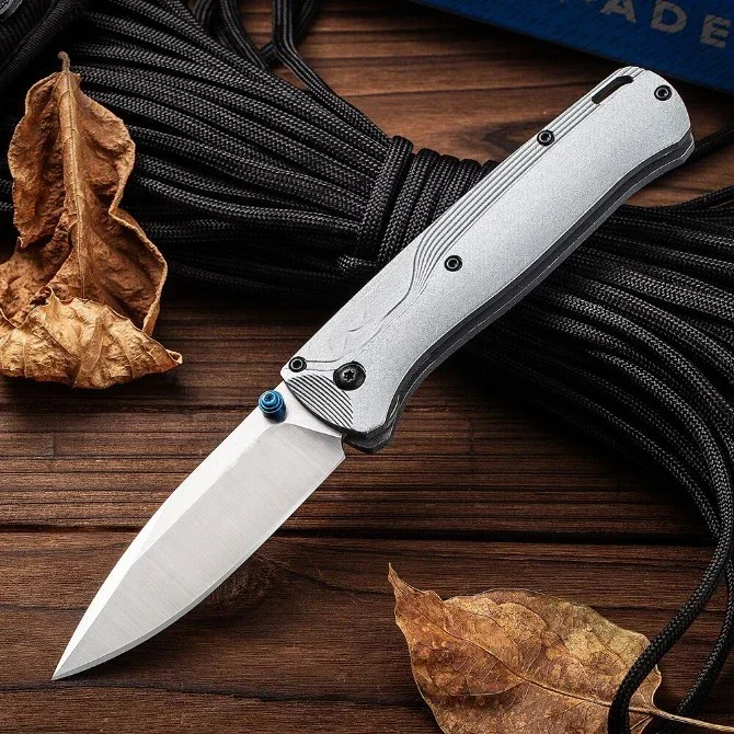 BM 535BK-4 Bugout AXIS Folding Knife Bench D2 Steel Made Blade Machined Aluminum Handles Pocket Tactical Knives Outdoor Camping
BM 535BK-4 Bugout AXIS Folding Knife Bench D2 Steel Made Blade Machined Aluminum Handles Pocket Tactical Knives Outdoor Camping